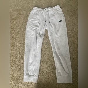 nike heather gray sweatpants